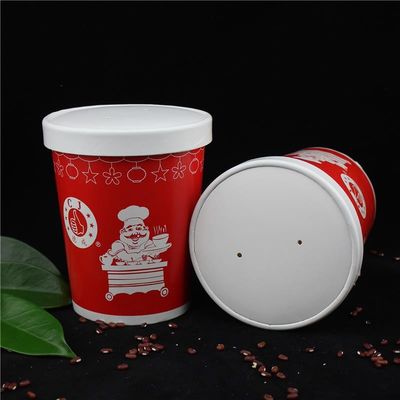 12oz 뚜?? 이 있는 일회용 수프 컵