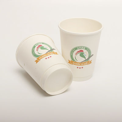 생물분해성 이중 벽 커피 컵 친환경 360ml 12 아운스