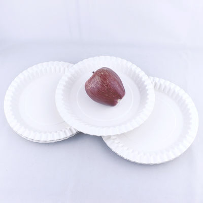 기름에 저항하는 생분해성 종이판 1.2mm 친환경 서비스 접시
