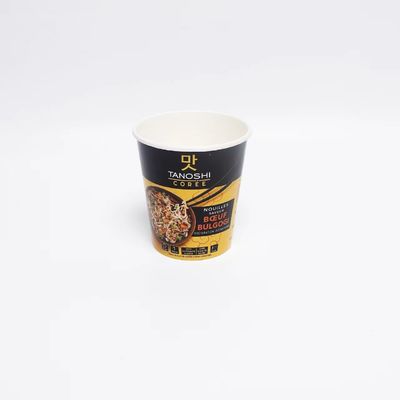 인스턴트 누들볼 열에 내성이 식품급 점심 상자 빗자루 빨강 비 세탁 kraft 종이 포장 종이 그릇 제조업체
